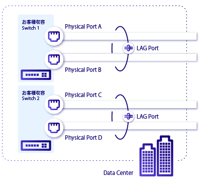 LAG Port Configuration Diagram